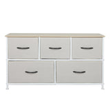 Levede Storage Cabinet Tower Chest Beige