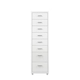 Levede Office Cabinet 8 Drawer Drawers White