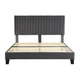 Tourmaline Bed & Mattress Package - Grey Queen