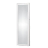 Mirror Jewellery Cabinet Makeup LED Light Storage Cosmetic Organiser Box