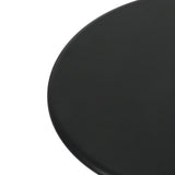 Ignatia Side Table Vintage End Round - Black
