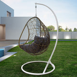 Jessica Furniture Rocking Egg Chair - Grey