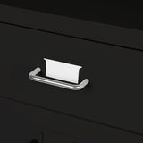 Levede 3 Drawer Office Drawers Cabinet Black