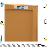 Magnus Metal Buffet Sideboard Cabinet - Yellow