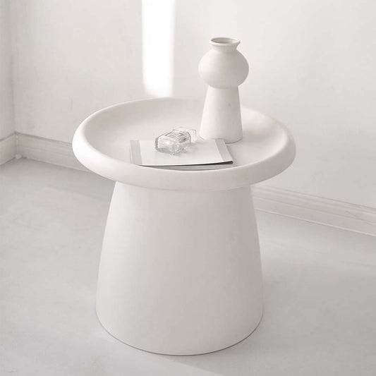 Iliana Coffee Table Round 52cm Plastic - White
