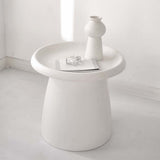 Iliana Coffee Table Round 52cm Plastic - White