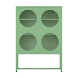 Kael Metal Buffet Sideboard Cabinet - Green
