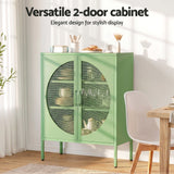 Cipher Metal Buffet Sideboard Cabinet - Green