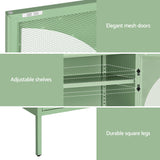 Cipher Metal Buffet Sideboard Cabinet - Green