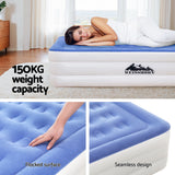 Factory Buys 46cm Air Mattress Inflatable Bed Cube Airbed - Single