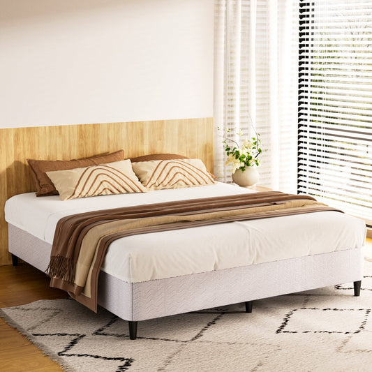 Heidi Ensemble Bed Base Metal - Grey King