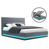 Venus Bed & Mattress Package with 34cm Mattress - Grey Queen