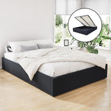 Mercury Bed & Mattress Package - Charcoal Double