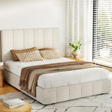 Genteel Bed & Mattress Package with 34cm Mattress - Beige Double
