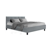 Jadeite Bed & Mattress Package - Grey Queen