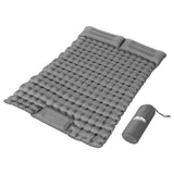 Self-Inflating Mattress Camping Sleeping Mat Air Bed Double Pillow Bag
