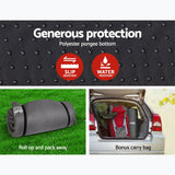 Self-Inflating Mattress 10CM Camping Sleeping Mat Air Double Grey