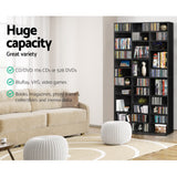 Artiss Bookshelf Cd Storage Rack - Bert Black