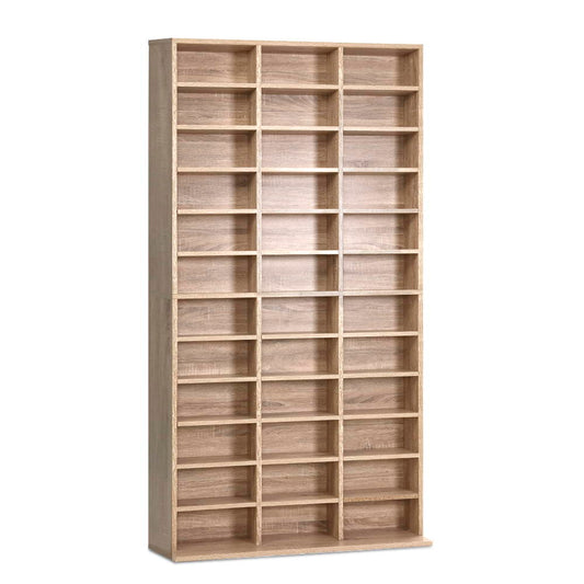 Artiss Bookshelf Cd Storage Rack - Bert Oak