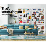 Artiss Bookshelf Cd Storage Rack - Bert White