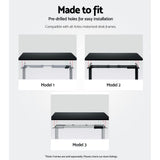 Artiss Standing Desk Top Black 120cm