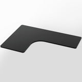 Artiss Standing Desk Top L-Shape Black 160cm