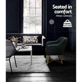 Aston Tub Chair Armchair - Charcoal