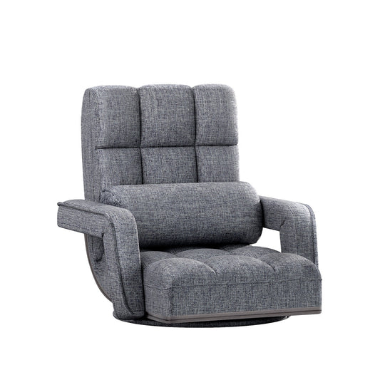 Maria Floor Chair Lounge Sofa Swivel - Grey