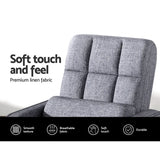 Maria Floor Chair Lounge Sofa Swivel - Grey
