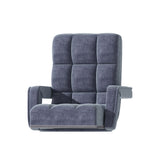 Maria Floor Chair Lounge Sofa Swivel - Charcoal