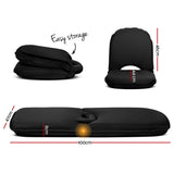 Foldable Beach Sun Picnic Seat - Black