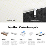 Akira 25cm Memory Foam Mattress Cool Gel Non Spring Comfort - Queen