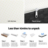 Akira 25cm Memory Foam Mattress Cool Gel Non Spring Comfort - Single
