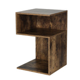 Ottawa Wooden Bedside Table Nightstand Side End Lamp Table Bedroom Rust - Oak