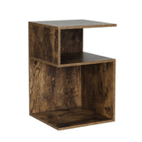 Ottawa Wooden Bedside Table Nightstand Side End Lamp Table Bedroom Rust - Oak