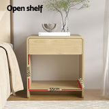 Winnipeg Wooden Bedside Table - Pine