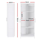 2 Door Buffet Sideboard Cupboard Cabinet Pantry - White