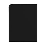 Baddeck Wooden Bedside Table - Black