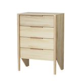 Artiss 4 Chest of Drawers Tallboy - Pine