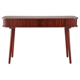 120cm Artiss Console Table 2 Drawers - Walnut