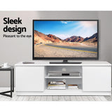 Dyre 120cm TV Entertainment Unit - White - White