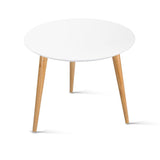 Coffee Table Round Side End Tables Bedside Furniture Wooden Scandinavian