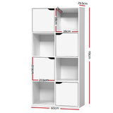 Artiss Bookshelf 8 Cube Shelf - Dana White