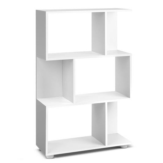 Artiss Bookshelf 3 Tiers - Nina White