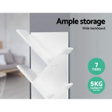 Artiss Tree Bookshelf 7 Tiers - Echo White