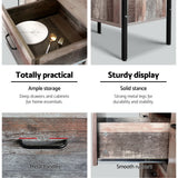 Stellan Wooden Buffet Sideboard - Wood