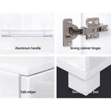 Daxton Wooden Buffet Sideboard High Gloss - White