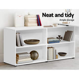 Artiss Computer Desk Bookshelf White 130cm