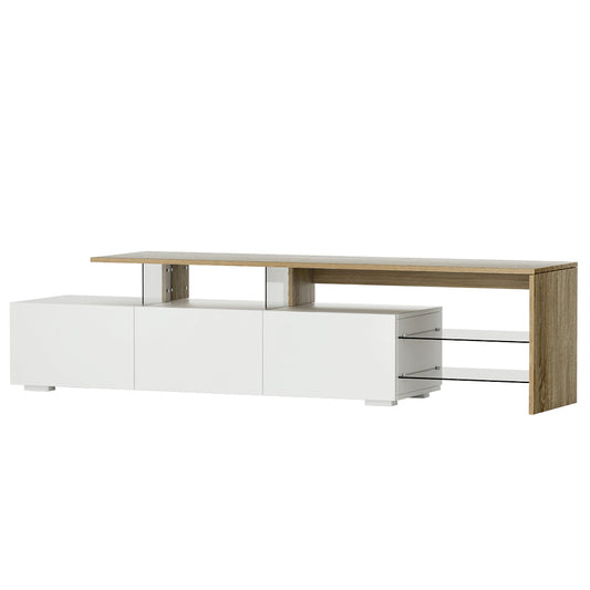 Arvid 180cm TV Cabinet Entertainment TV Unit Stand Furniture With Drawers - Wood