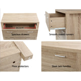 Artiss 5 Chest of Drawers - Pine